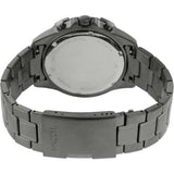 Buy Shop Fossil Garrett Chronograph Grey Dial Grey Steel Strap Watch for Men - FS5621 USA Online
