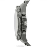 Buy Shop Fossil Garrett Chronograph Grey Dial Grey Steel Strap Watch for Men - FS5621 USA Online