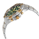 Buy Shop Fossil Garrett Chronograph Green Dial Two Tone Steel Strap Watch for Men - FS5622 USA Online