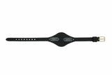 Buy Shop Fossil Georgia Black Dial Black Leather Strap Watch for Women - ES3148 USA Online