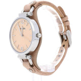 Buy Shop Fossil Georgia Bone Grey Dial Beige Leather Strap Watch for Women - ES2830 USA Online
