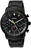 Buy Shop Fossil Goodwin Chronograph Black Dial Black Steel Strap Watch for Men - FS5413 USA Online