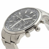 Buy Shop Fossil Goodwin Chronograph Black Dial Silver Steel Strap Watch for Men - FS5412 USA Online