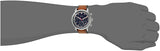 Buy Shop Fossil Goodwin Chronograph Blue Dial Brown Leather Strap Watch for Men - FS5414 USA Online