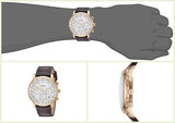 Buy Shop Fossil Goodwin Chronograph White Dial Brown Leather Strap Watch for Men - FS5415 USA Online