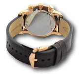Buy Shop Fossil Goodwin Chronograph White Dial Brown Leather Strap Watch for Men - FS5415 USA Online