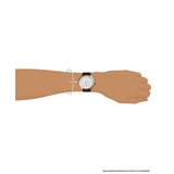 Fossil Goodwin Chronograph White Dial Brown Leather Strap Watch for Men - FS5415