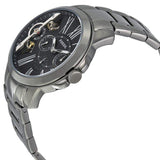 Buy Shop Fossil Grant Twist Multifunction Blue Dial Grey Steel Strap Watch for Men - ME1146 USA Online