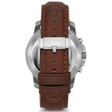 Buy Shop Fossil Grant Automatic Skeleton Black Dial Brown Leather Strap Watch for Men - ME3095 USA Online