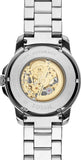 Buy Shop Fossil Grant Automatic Skeleton White Dial Two Tone Steel Strap Watch for Men - ME3112 USA Online