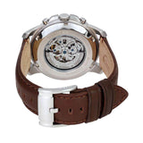 Buy Shop Fossil Grant Automatic White Dial Brown Leather Strap Watch for Men - ME3027 USA Online