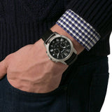 Buy Shop Fossil Grant Chronograph Black Dial Black Leather Strap Watch for Men - FS4812 USA Online