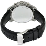 Buy Shop Fossil Grant Chronograph Black Dial Black Leather Strap Watch for Men - FS4812 USA Online