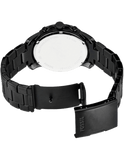 Buy Shop Fossil Grant Chronograph Black Dial Black Steel Strap Watch for Men - FS4832 USA Online