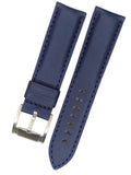 Buy Shop Fossil Grant Chronograph Black Dial Blue Leather Strap Watch for Men - FS5061 USA Online