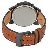 Buy Shop Fossil Grant Chronograph Black Dial Brown Leather Strap Watch for Men - FS5241 USA Online