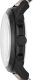 Buy Shop Fossil Grant Chronograph Black Dial Brown Leather Strap Watch for Men - FS5241 USA Online