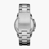 Buy Shop Fossil Grant Chronograph Black Dial Silver Steel Strap Watch for Men - FS4736 USA Online
