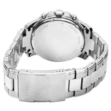 Buy Shop Fossil Grant Chronograph Black Dial Silver Steel Strap Watch for Men - FS4994 USA Online