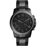 Buy Shop Fossil Grant Chronograph Black Dial Two Tone Steel Strap Watch for Men - FS5269 USA Online