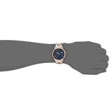 Buy Shop Fossil Grant Chronograph Blue Dial Two Tone Steel Strap Watch for Men - FS5024 USA Online