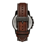 Buy Shop Fossil Grant Chronograph Brown Dial Brown Leather Strap Watch for Men - FS5088 USA Online