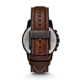 Buy Shop Fossil Grant Chronograph Brown Dial Brown Leather Strap Watch for Men - FS5088 USA Online