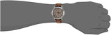 Buy Shop Fossil Grant Chronograph Brown Dial Brown Leather Strap Watch for Men - FS5214 USA Online