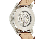 Buy Shop Fossil Grant Chronograph Cream Dial Brown Leather Strap Watch for Men - ME3122 USA Online