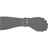 Buy Shop Fossil Grant Chronograph Gunmetal Grey Dial Grey Leather Strap Watch for Men - FS5183 USA Online