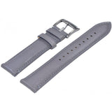 Buy Shop Fossil Grant Chronograph Gunmetal Grey Dial Grey Leather Strap Watch for Men - FS5183 USA Online