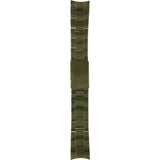 Buy Shop Fossil Grant Chronograph Olive Green Dial Green Steel Strap Watch for Men - FS5375 USA Online