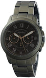 Buy Shop Fossil Grant Chronograph Olive Green Dial Green Steel Strap Watch for Men - FS5375 USA Online