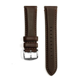 Buy Shop Fossil Grant Chronograph White Dial Brown Leather Strap Watch for Men - FS4735 USA Online