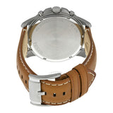 Buy Shop Fossil Pilot Chronograph White Dial Brown Leather Strap Watch for Men - FS5146 USA Online