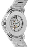 Buy Shop Fossil Grant Skeleton Black Dial Silver Steel Strap Watch for Men - ME3055 USA Online