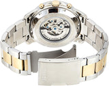 Buy Shop Fossil Grant Sport Automatic Skeleton Blue Dial Two Tone Steel Strap Watch for Men - ME3141 USA Online