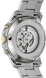 Buy Shop Fossil Grant Sport Automatic Skeleton Blue Dial Two Tone Steel Strap Watch for Men - ME3141 USA Online