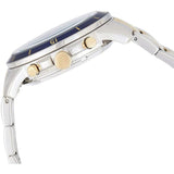 Buy Shop Fossil Grant Sport Automatic Skeleton Blue Dial Two Tone Steel Strap Watch for Men - ME3141 USA Online