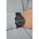 Buy Shop Fossil Grant Sport Chronograph Blue Dial Blue Leather Strap Watch for Men - FS5237 USA Online