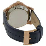 Buy Shop Fossil Grant Twist Multifunction Blue Dial Blue Leather Strap Watch for Men - ME1162 USA Online