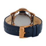Buy Shop Fossil Grant Twist Multifunction Blue Dial Blue Leather Strap Watch for Men - ME1162 USA Online
