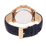 Buy Shop Fossil Grant Twist Multifunction Blue Dial Blue Leather Strap Watch for Men - ME1162 USA Online