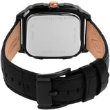 Buy Shop Fossil Inscription Automatic Skeleton Rose Gold Dial Black Leather Strap Watch for Men - BQ2572 USA Online