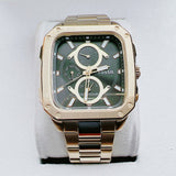 Buy Shop Fossil Inscription Multifunction Black Dial Gold Steel Strap Watch for Men - BQ2656 USA Online