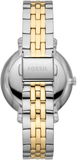 Buy Shop Fossil Jacqueline Analog Moonphase Mother of Pearl White Dial Two Tone Steel Strap Watch for Women - ES5166 USA Online