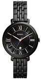 Buy Shop Fossil Jacqueline Black Dial Black Mesh Bracelet Watch for Women - ES3614 USA Online