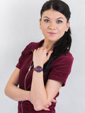 Buy Shop Fossil Jacqueline Brown Dial Brown Steel Strap Watch for Women - ES4100 USA Online