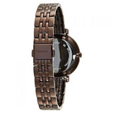 Buy Shop Fossil Jacqueline Brown Dial Brown Steel Strap Watch for Women - ES4275 USA Online