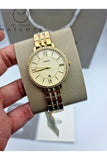 Buy Shop Fossil Jacqueline Gold Dial Gold Steel Strap Watch for Women - ES3547 USA Online